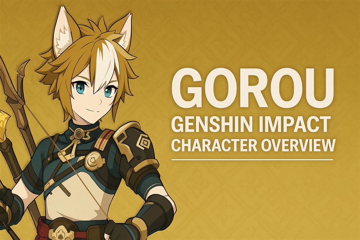 Gorou genshin impact character overview
